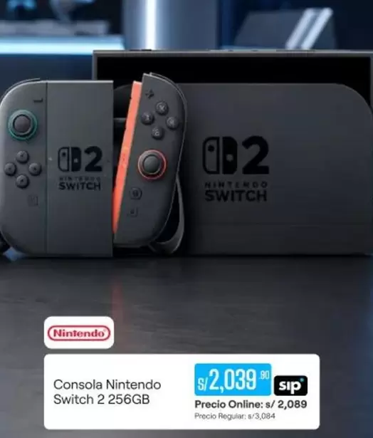Nintendo Switch - Consola 2 256GB