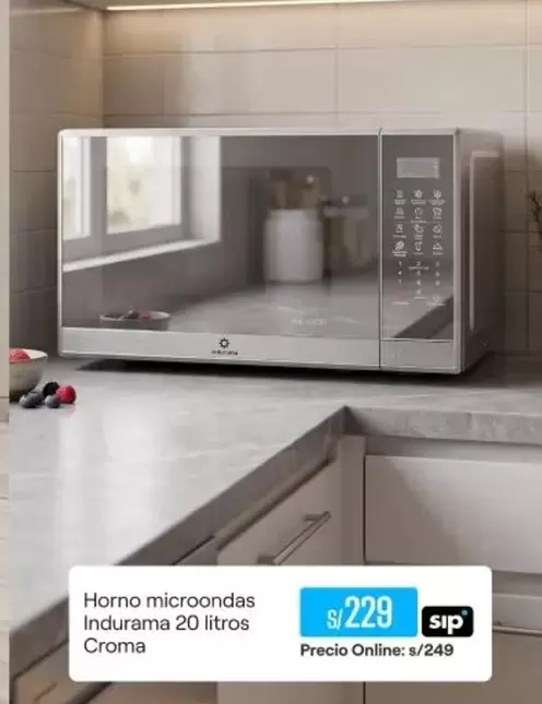 Indurama - Horno microondas  20 litros