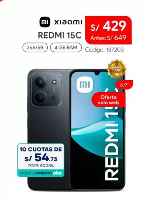 Xiaomi - REDMI 15C