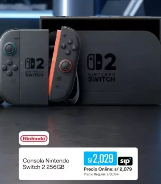 Nintendo Switch - Consola 2 256GB
