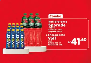 Volt - Rehidratante Sporade + Energizante