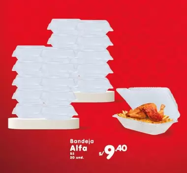 Bandeja Alfa