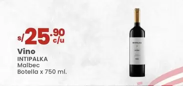 Intipalka - Vino Malbec