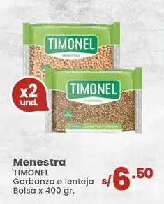 Timonel - Menestra