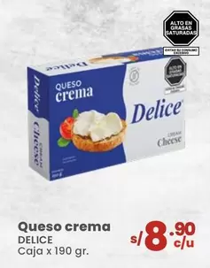 Delice - Queso crema