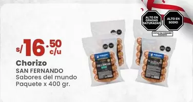 San Fernando - Chorizo