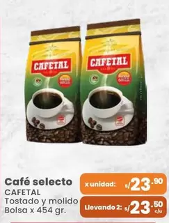 Cafetal - Café Tostado y Molido