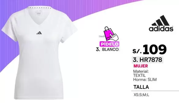 Adidas - Playera 3. HR7878