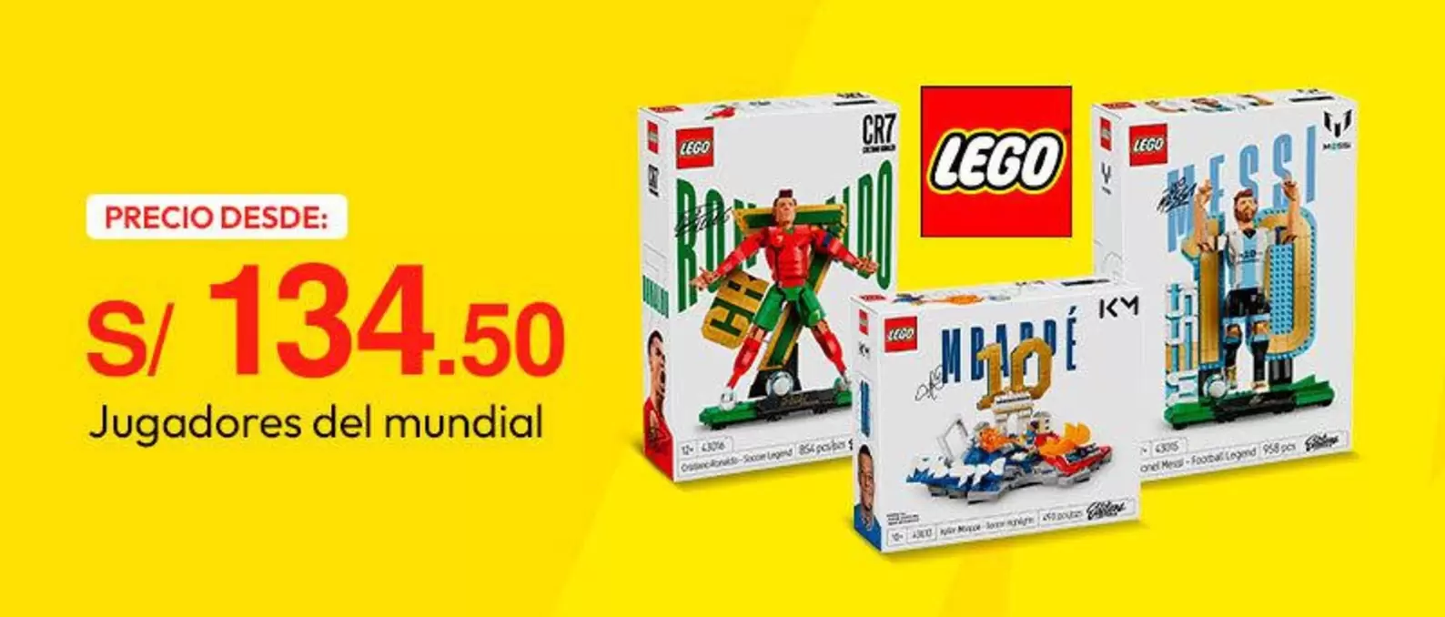 LEGO - Jugadores del mundial