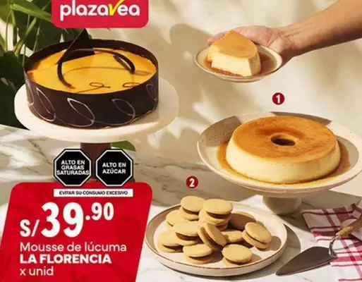 La Florencia - Mousse de lúcuma LA FLORENCIA
