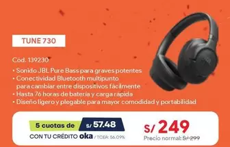 JBL - TUNE 730