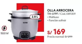 OLLA ARROCERA TH-37PF / Cód. 089309