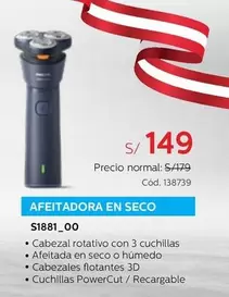 Philips - AFEITADORA EN SECO S1881_00