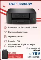 Targus - DCP-T530DW Impresora de tinta multifuncional