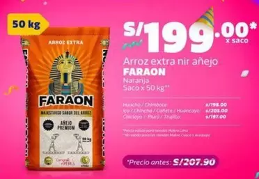 Faraon - Arroz extra nir a
uevo FARAON