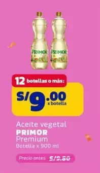 Primor - Aceite vegetal