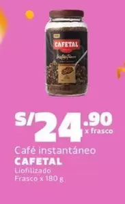 Cafetal - Café instantáneo