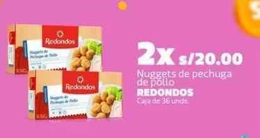 Redondos - Nuggets de pechuga de pollo