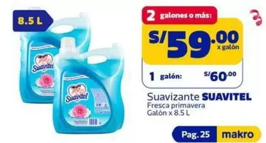 Suavitel - Suavizante Fresca primavera