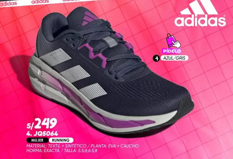 Adidas - ZAPATILLAS RUNNING JQ5064