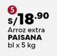 Paisana - Arroz extra