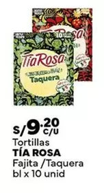Tortillas Fajita / Taquera