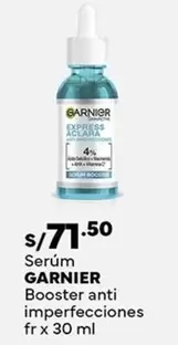 Garnier - Booster anti imperfecciones fr x 30 ml