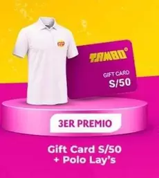 Lay's - Gift Card + Polo