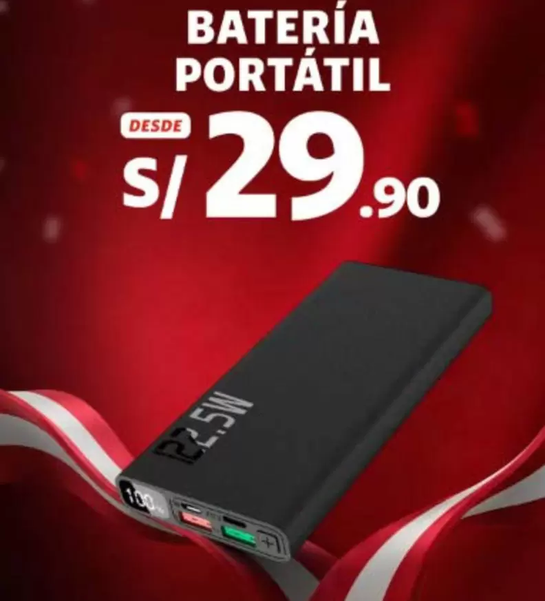 BATERÍA PORTÁTIL