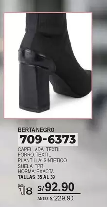 BERTA NEGRO 709-6373
