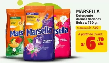 Marsella - Detergente Aromas Variados Bolsa