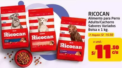 Ricocan - Alimento para Perro Adulto/Cachorro