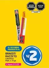 Braedt - BRAEDT/RAZZETO Pqte. x 25 gr.