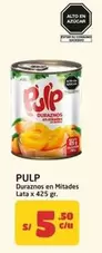 Pulp - Duraznos en Mitades Lata