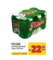 Pilsen - Cerveza Six Pack Lata