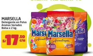 Marsella - Detergente en Polvo Aromas Variados