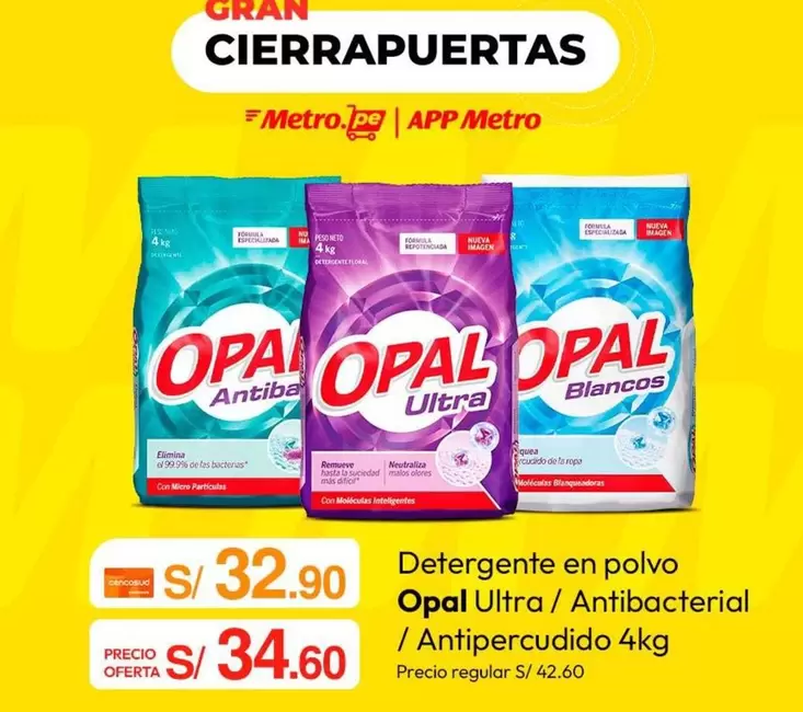 Opal - Detergente en polvo