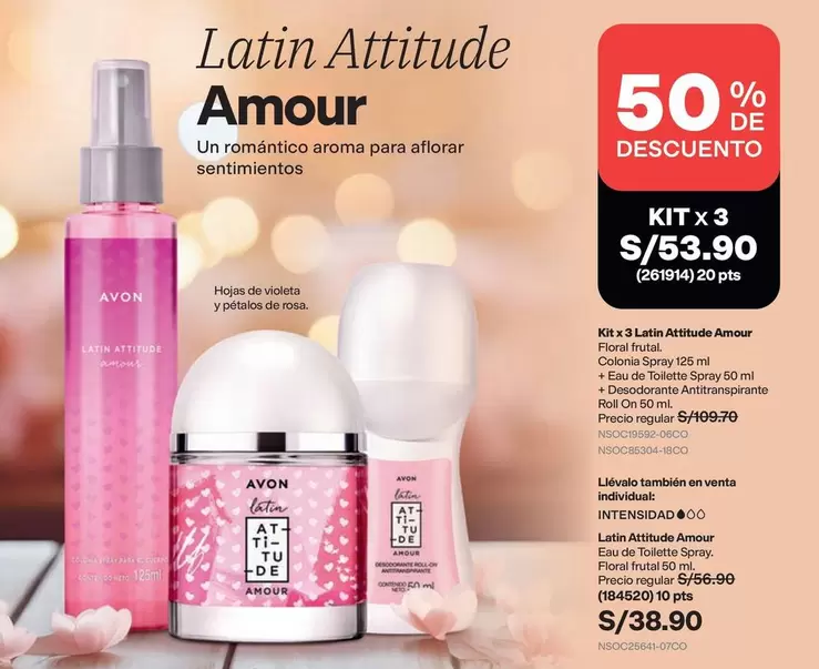 Avon - Latin Attitude Amour