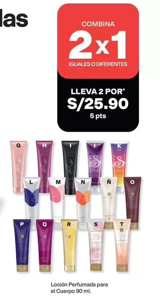 PTS - Lotion Perfumada