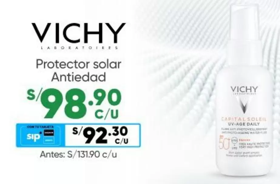 Protector solar Antiedad