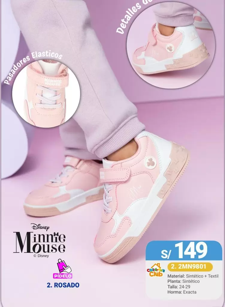 Disney - Zapatillas 2. Rosado