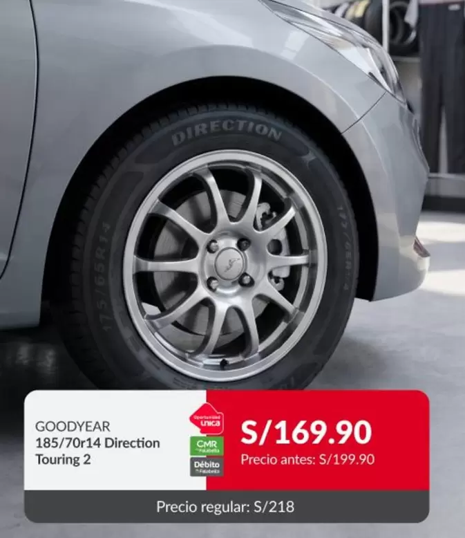 Goodyear - 185/70R14 Direction Touring 2