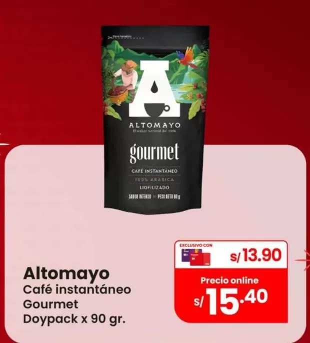 Altomayo - Café instantáneo Gourmet