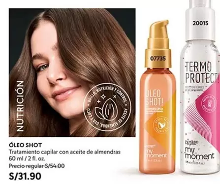 ÓLEO SHOT Tratamiento capilar con aceite de almendras