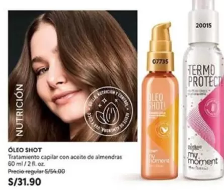 Ésika - Óleo Shot Tratamiento capilar con aceite de almendras