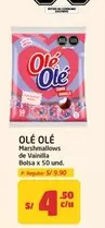 Olé- Olé - Marshmallows de Vainilla Bolsa