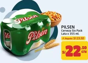 Pilsen - Cerveza Six Pack Lata