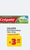 Colgate - Pasta Dental Herbal Tubo