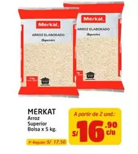 Merkat - Arroz Superior Bolsa