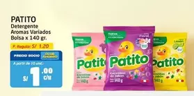 Patito - PATITO Detergente Aromas Variados Bolsa
